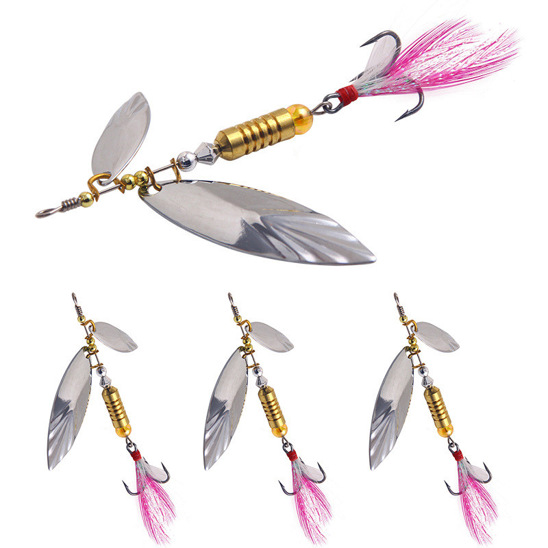 Wire Baits with Feather 6.7g/6cm , HB0166