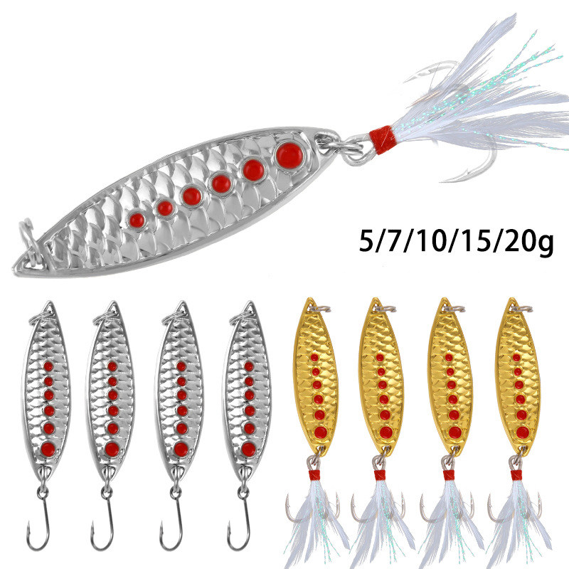 Wire Bait Scale Spinner , HB0174