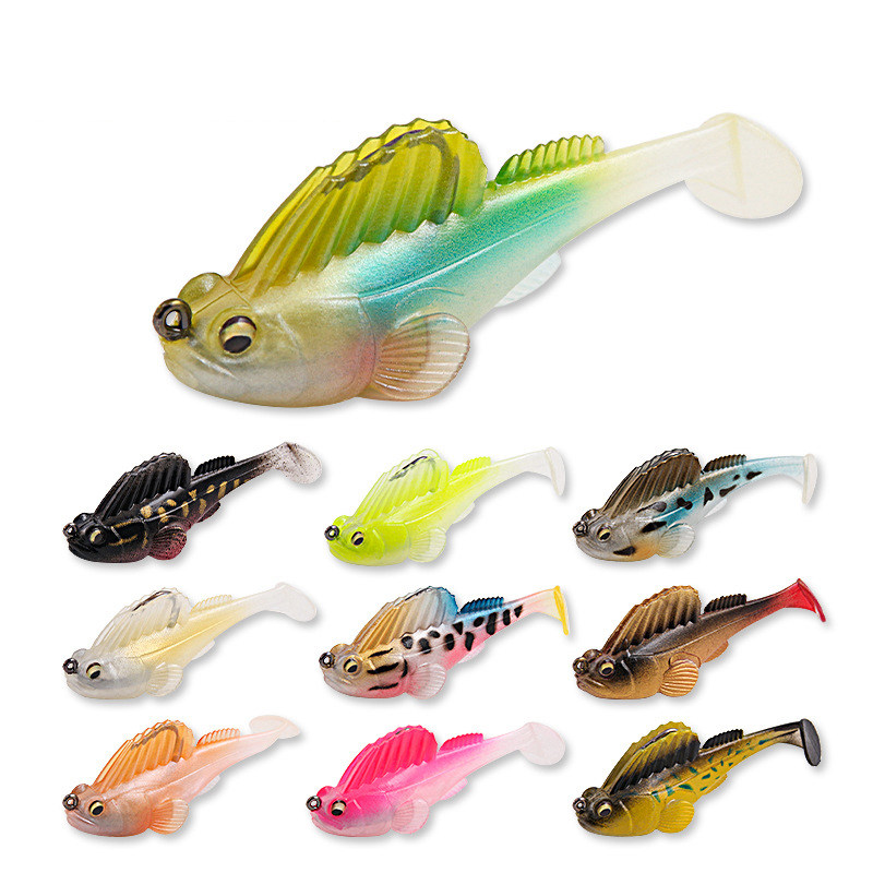 Simulated Fish with T Tail Soft Baits, SB0003