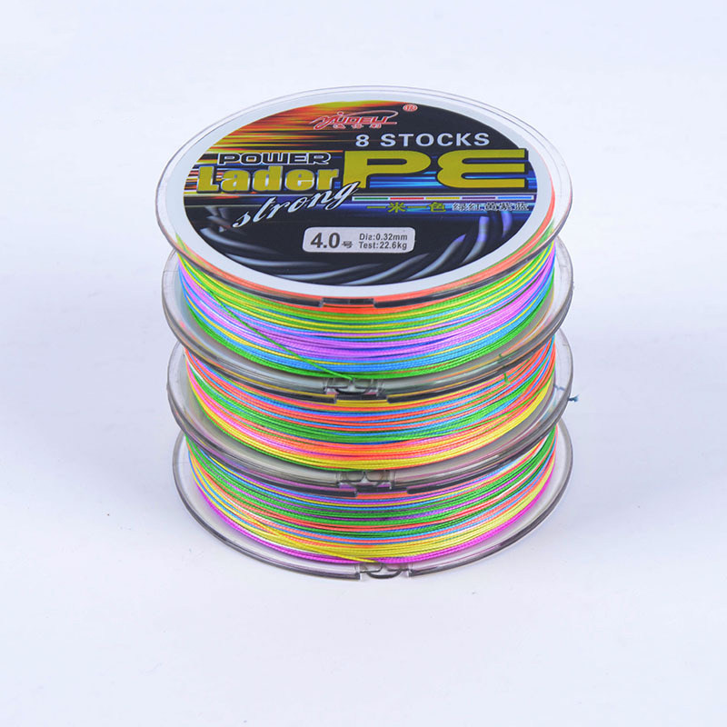 8 Stocks 100M PE Fishing Line One Color One Meter, FL0007