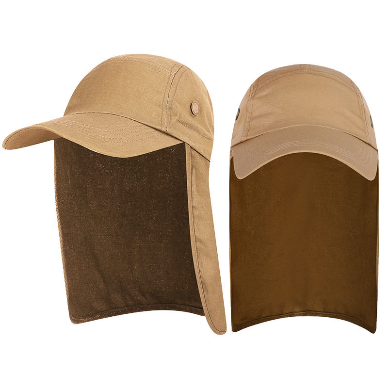 Waterproof Peaked Cap Summer Neck Flap Hat 6 Colors , FH0010