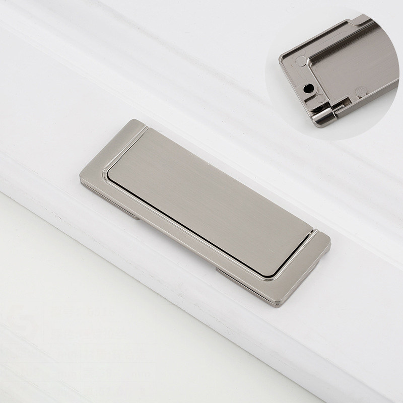 Flush Embedded Concealed Nickel Handle, 6516N