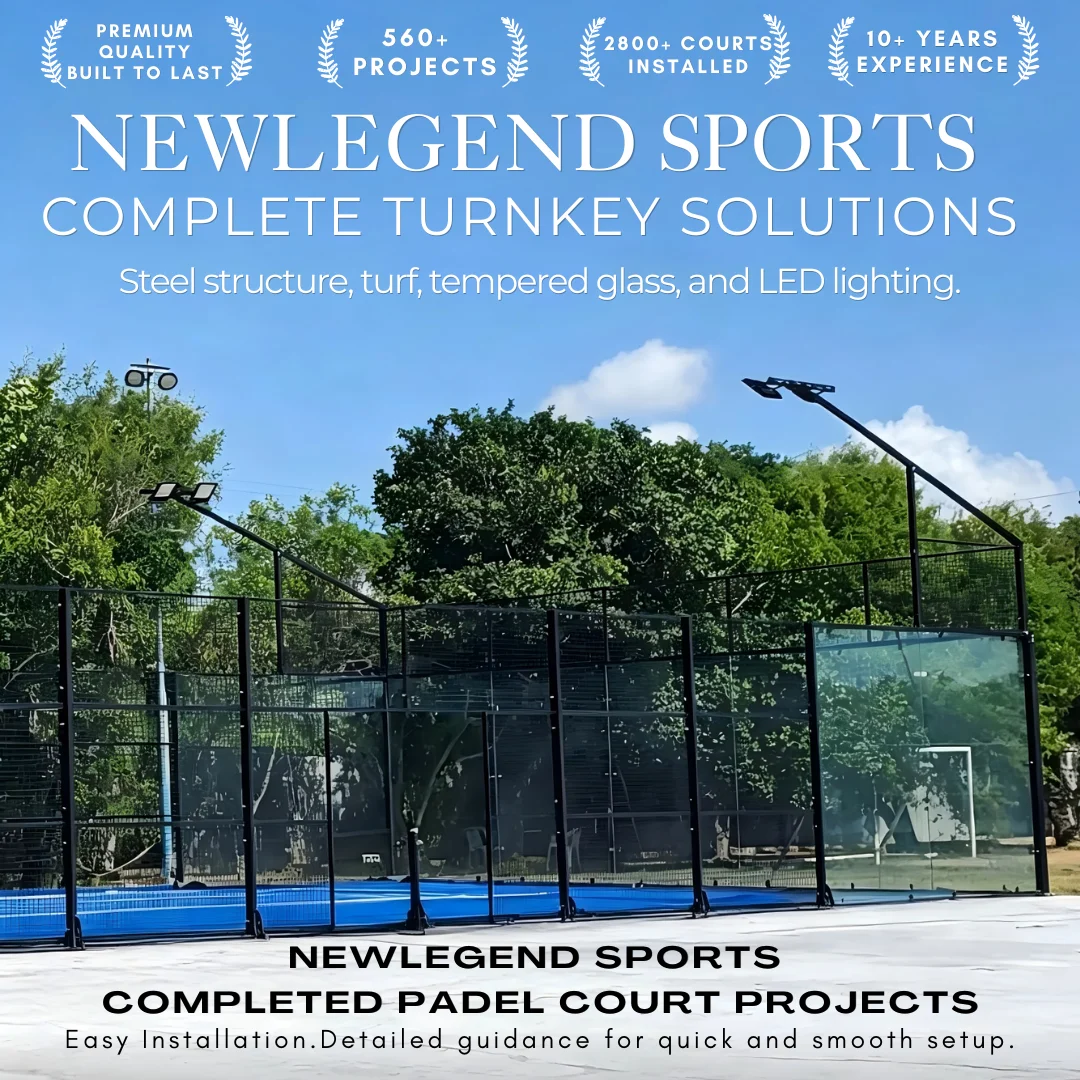 Branding, Signage, and Custom Graphics for a Padel Club