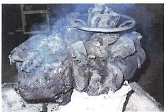 K-MASS char after fire