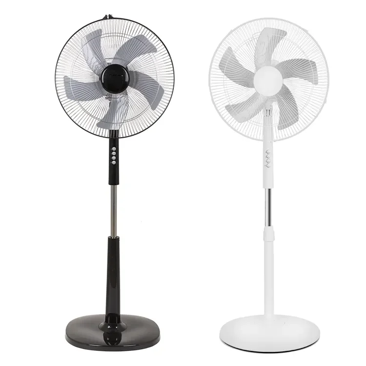 GP5019-air stand cooling fan 16inch pedestal fan with 5pcs blades 55W remote control standing fan