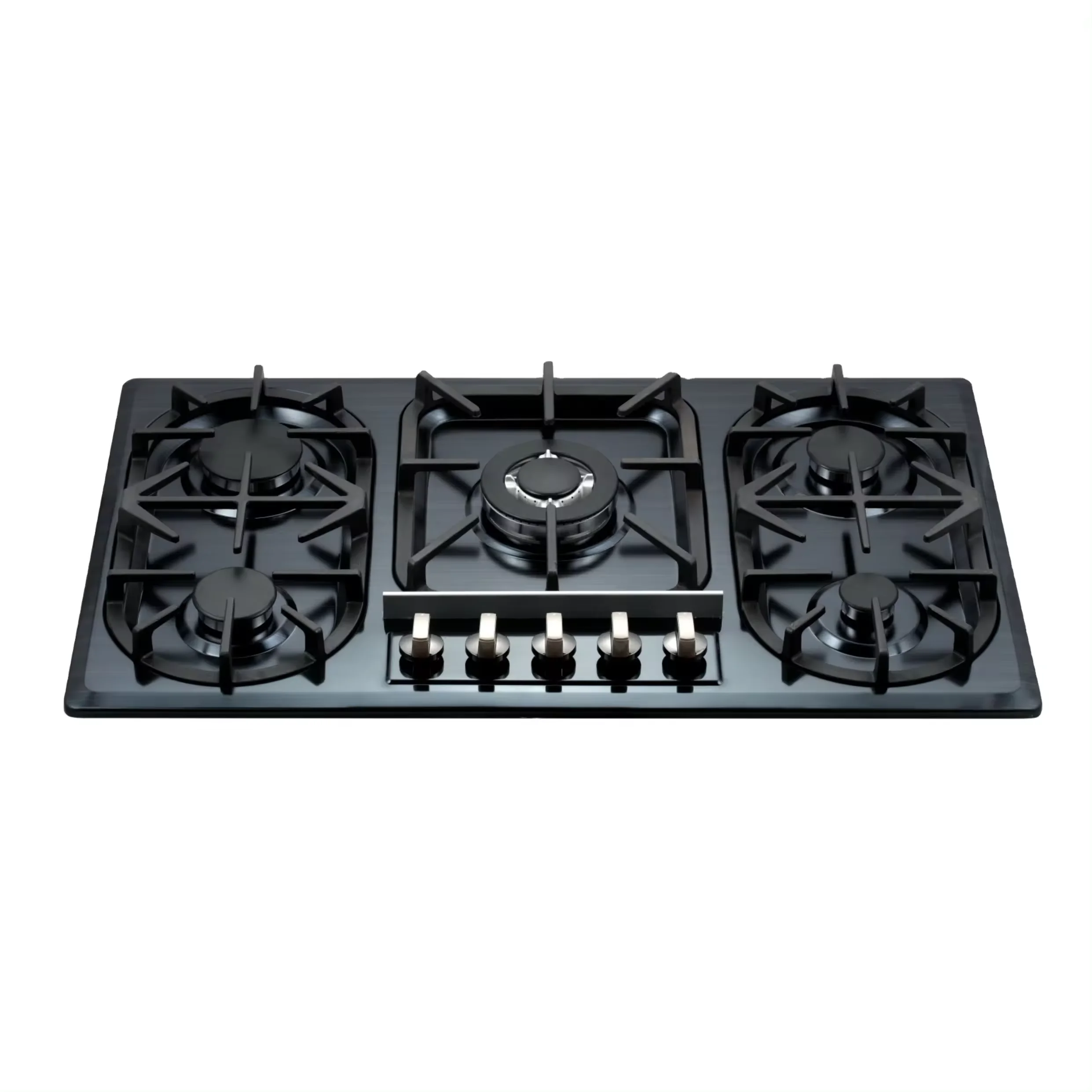 GP8013-Kitchen appliance tempered glass built in gas stove price with 5 burner