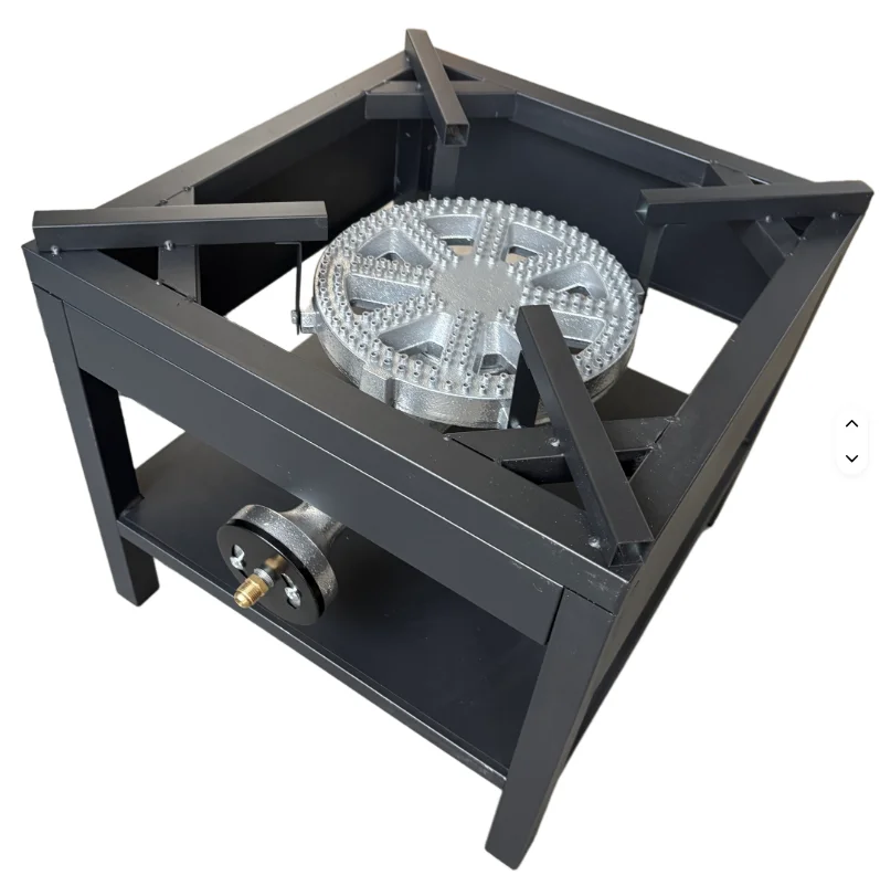 GP8026 Cast Iron Burner High Pressure Outdoor Propane Burner Cooker,16.5