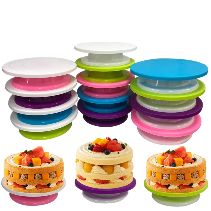 KT415 Cake Turntable For Decorating Professional Baking Tools Rotating Table for  Baking Equipment