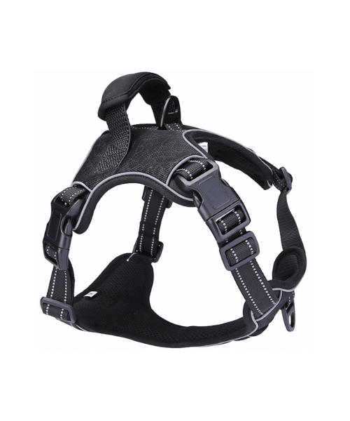 Super Reflective Dog Harness – Black