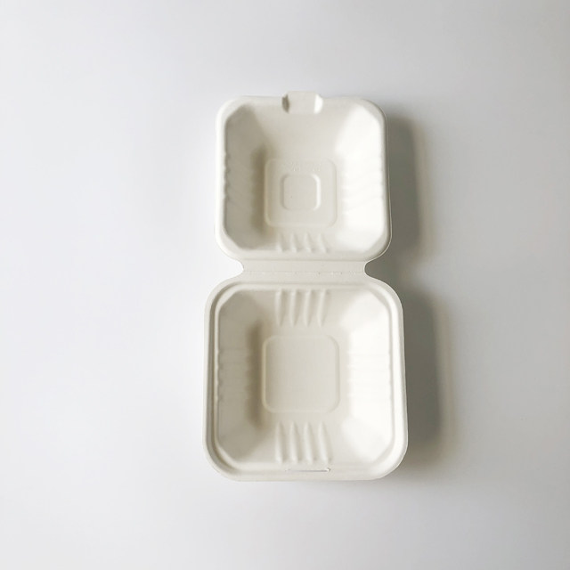 6'' Bagasse burger box