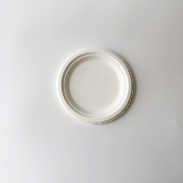 7'' Bagasse Round Plate