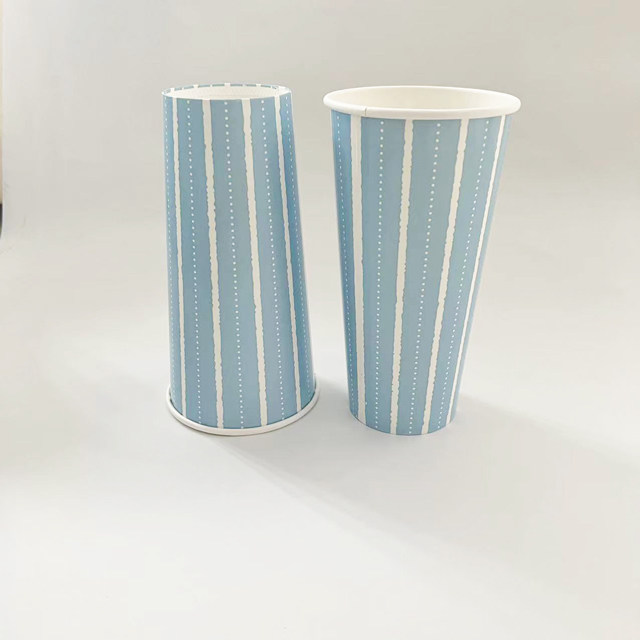 22oz single wall paper cup