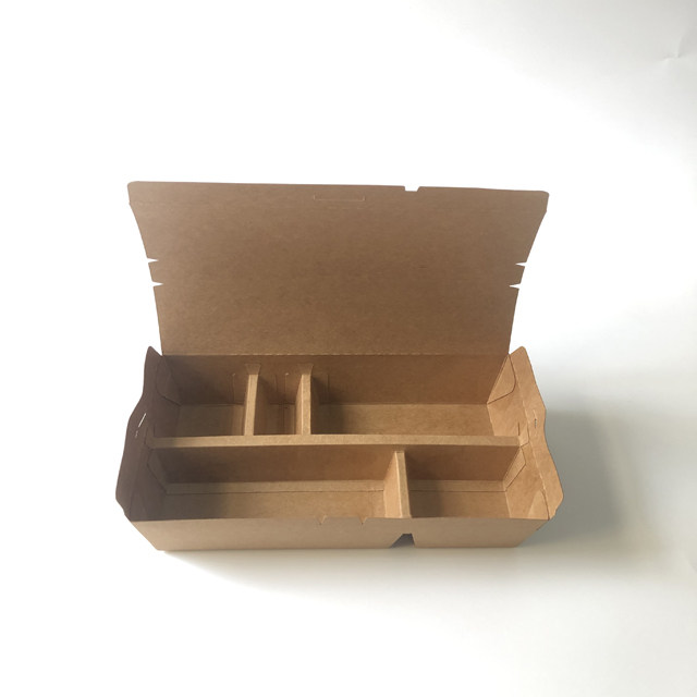 5-Compt 1200ml Kraft Paper Box