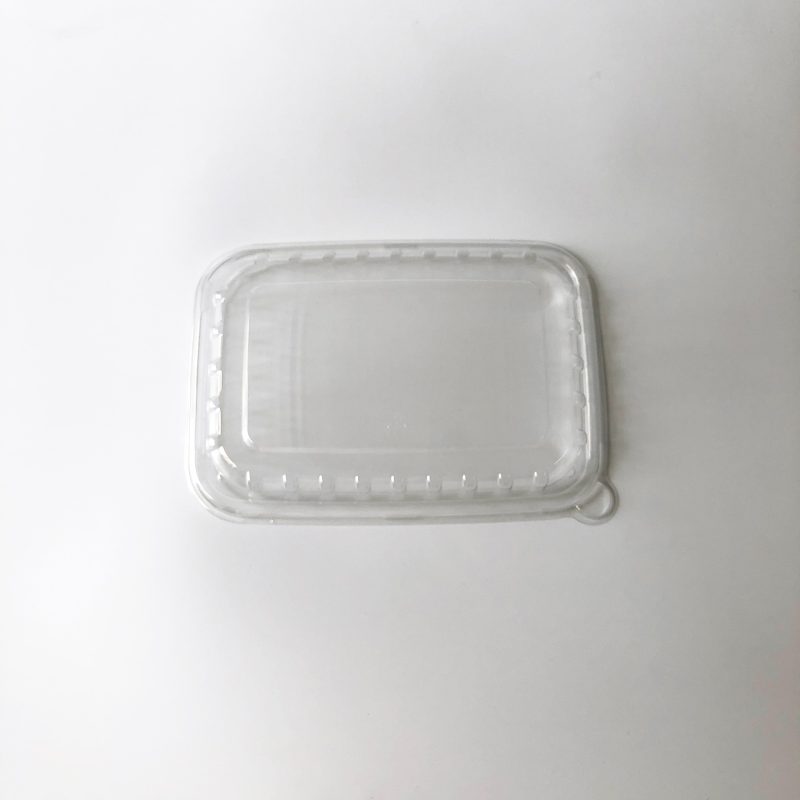 PET lid for Bagasse Tray 244 and 244A