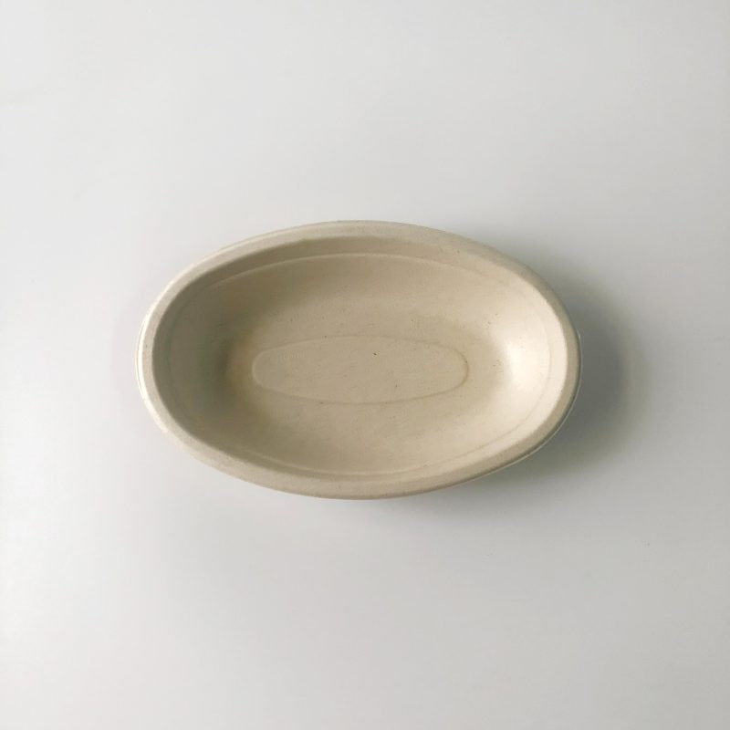 Deep Fish&Chips Bagasse Oval Tray