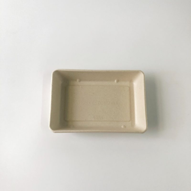 1200ml Rectangular Bagasse Tray