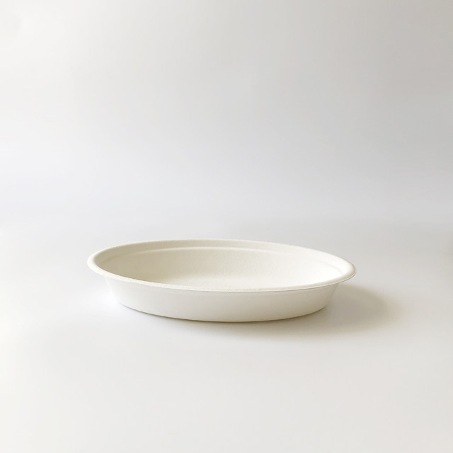 24oz—700ml Bagasse Oval Bowl