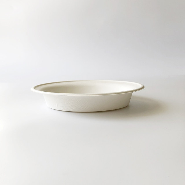 30oz—900ml Bagasse Oval Bowl