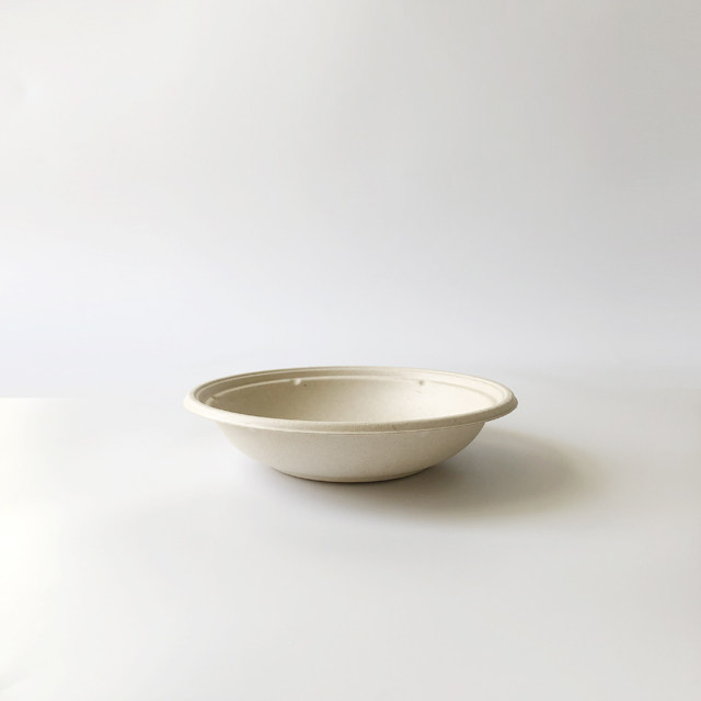 30oz—900ml Bagasse Shallow Bowl