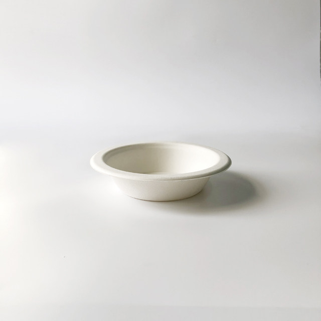 500ml Bagasse Round Bowl With Flat Bottom