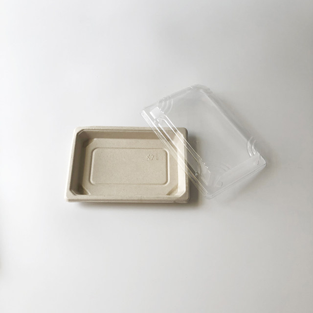 PET Lid for 1# Bagasse Sushi Tray