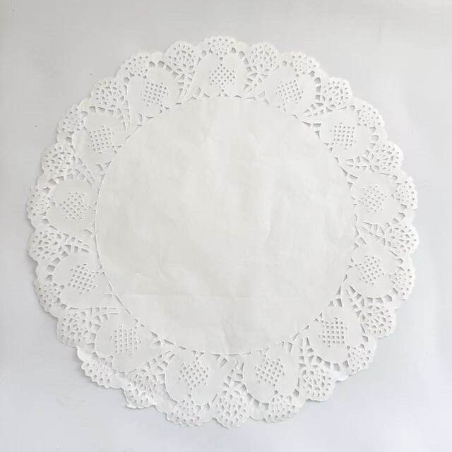 13.5 inch round flower base paper