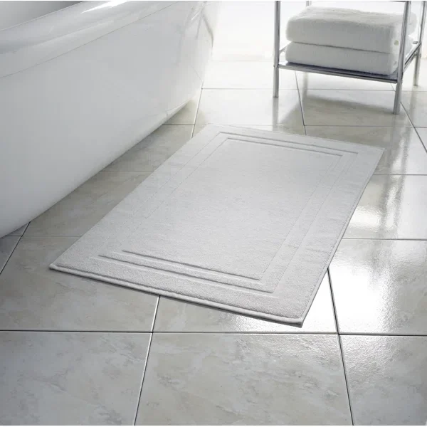 100% Cotton Luxurious Hotel Bath Mat Washable Quality Bath Rug