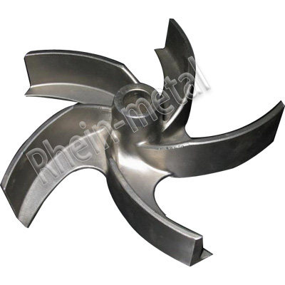 Stainless steel impeller