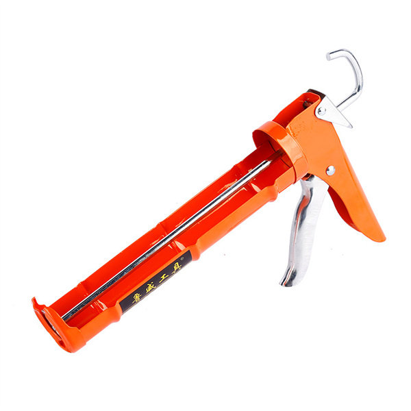 Manual semi-circle glass glue gun orange rotating glass glue gun building decoration labor-saving pressure glue gun