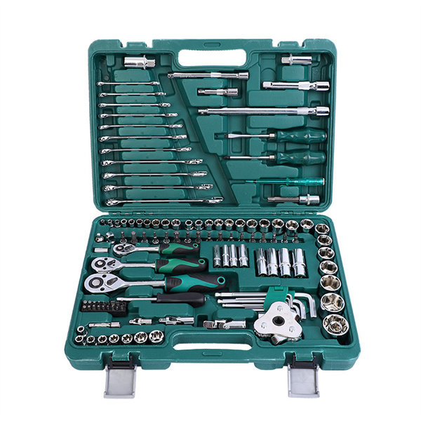 Maintenance set Luwei tool 121-piece auto repair tool set socket wrench manual combination tool