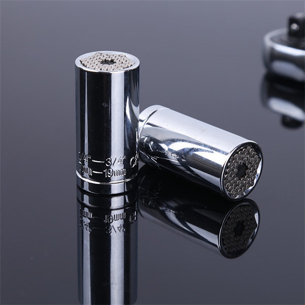 Vanadium steel socket wrench multi-function socket head multi-specification combination tool socket