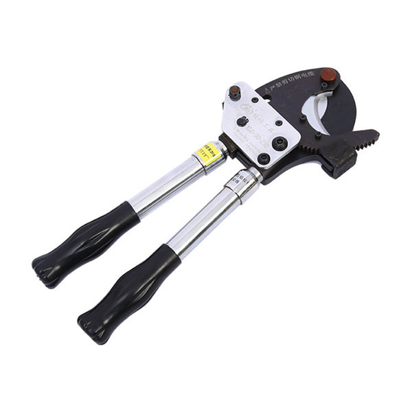 Wheeled cable cutters Manual wire cutting and stripping tools Copper and aluminum gear scissors