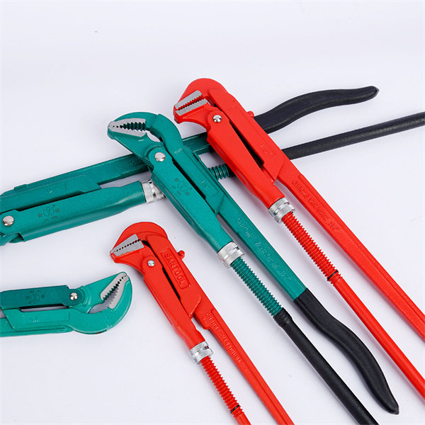 Multi-function pipe wrench heavy pipe wrench pliers fast water pipe wrench 45 degree olecranon type pipe wrench