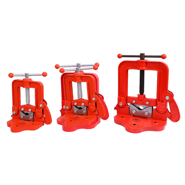 Heavy duty pipe bench vise multi-specification gantry pressure clamp vanadium steel pipe pressure clamp