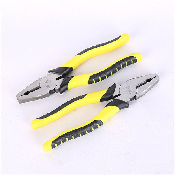 Hardware tools Luwei tiger leather European pliers 8 inch multi-function wire pliers flat mouth labor-saving vise