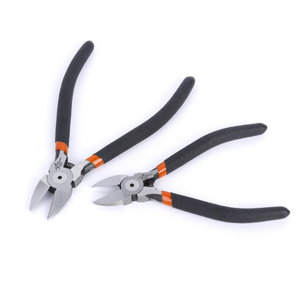 Hardware tools labor-saving plastic-dipped 6-inch nozzle pliers inclined nose pliers plastic-dipped electronic nozzle pliers