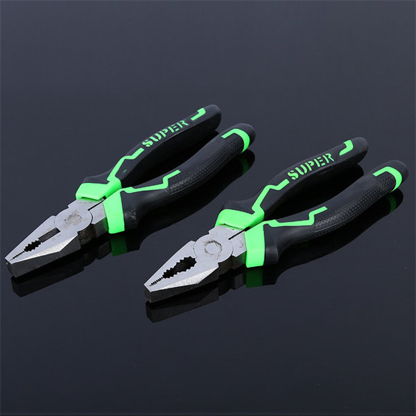 8 inch wire pliers 45# ladle plastic handle household wire pliers spot hardware tool pliers