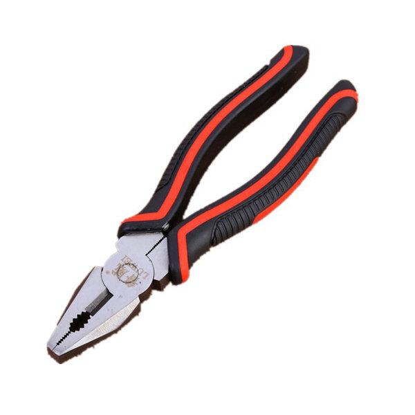 45# steel rubber handle wire pliers manual labor-saving 8-inch multi-function pliers cutting pliers