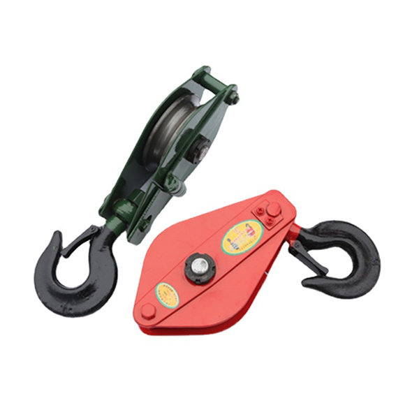 Lifting tackle single wheel opening lifting tackle 0.5t-20t hook type tackle