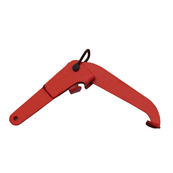 Oil barrel vertical lifting YQC type oil barrel tongs 0.6T lifting tongs forklift loading and unloading lifting oil barrel hook barrel clip