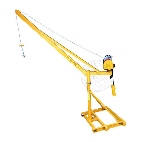 Building construction and decoration small crane fast type 500 kg 30 meters full set 220V home outdoor hoist