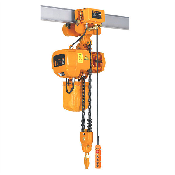 Running electric chain hoist 1 ton 3 meters two-speed fixed electric hoist 2 5 Japanese ghost head electric hoist