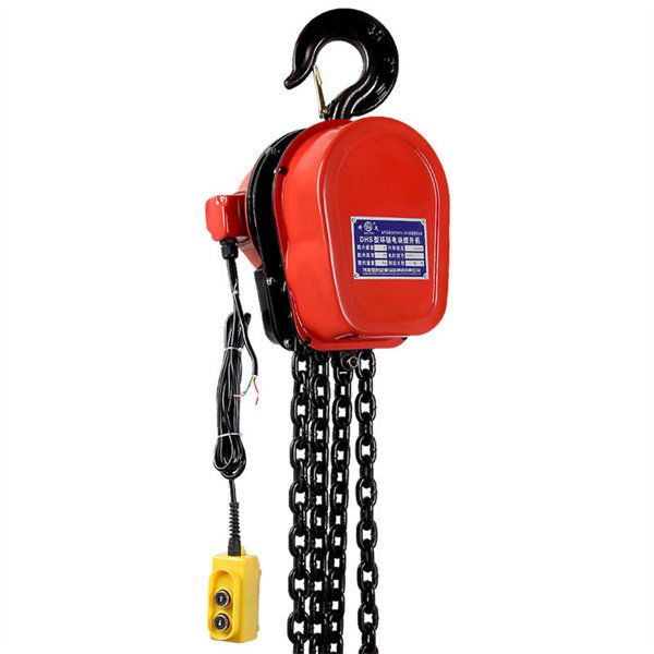 Construction Chain Electric Hoist Disc Electric Hoist 5 Ton Hook Lifter T Fixed 380V Chain Hoist