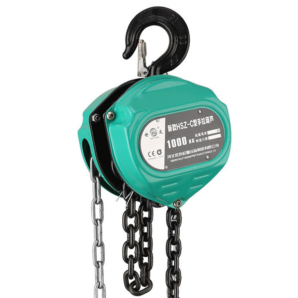 Manual hoist lifting manganese steel chain upside-down chain hoist triangle chain hoist industrial lifting chain hoist