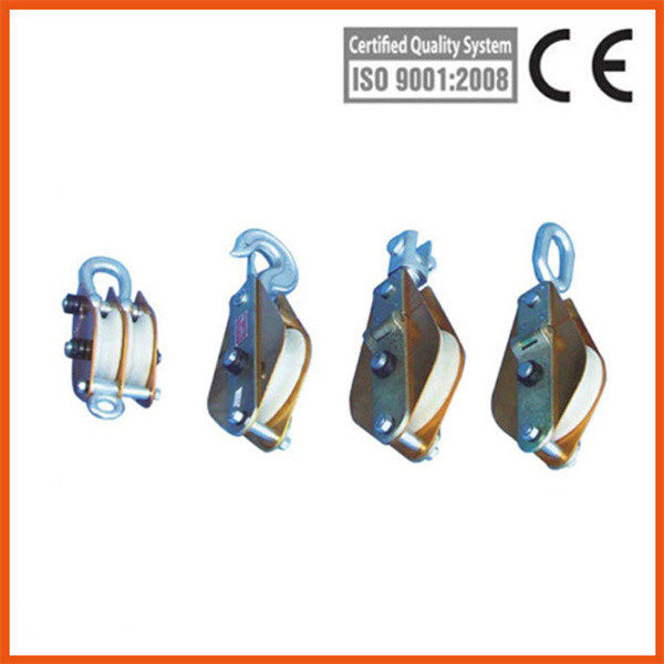 Hoisting Aluminous alloy and MC nylon lifting pulleys