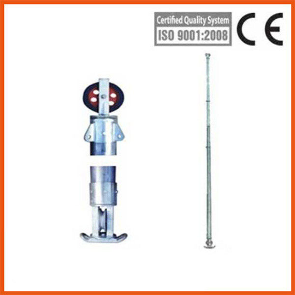 Aluminum alloy Inner suspended tubular gin pole