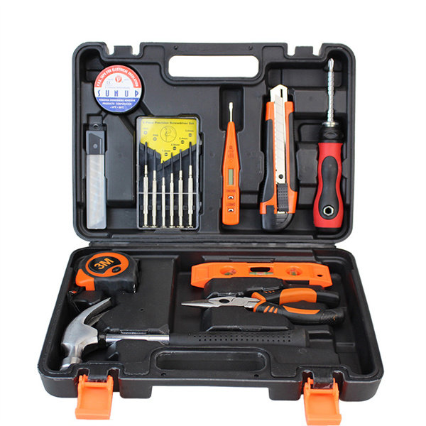 Toolbox set Household set Hardware tools 16-piece set