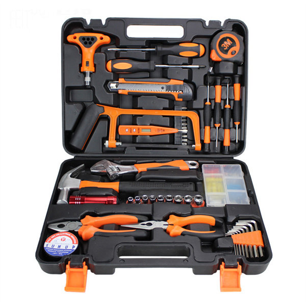 Household hand tool set Hardware repair toolbox Electrician woodworking combination set