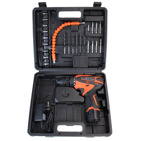 Hardware Toolbox Impact Drill Home Kit Toolbox 024-3