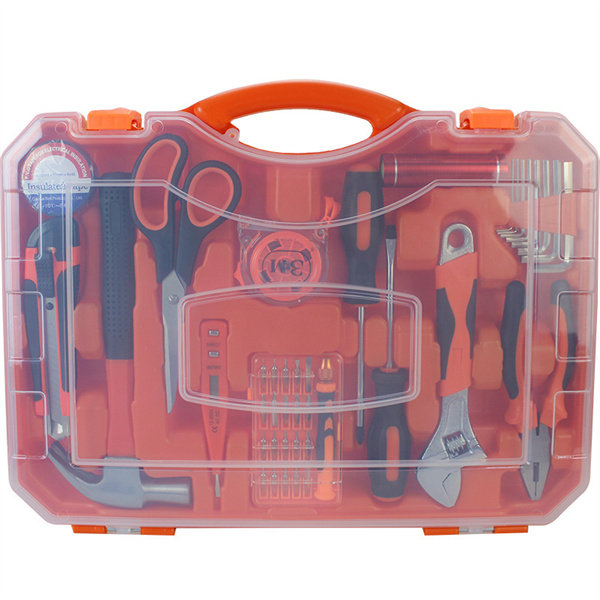 Customized Hand Tool Set Hardware Tool Box Home Repair Set 26 Piece Set